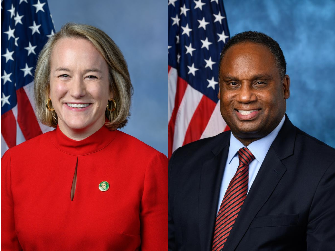 Congresswoman Nikki Budzinski and Congressman Jonathan Jackson