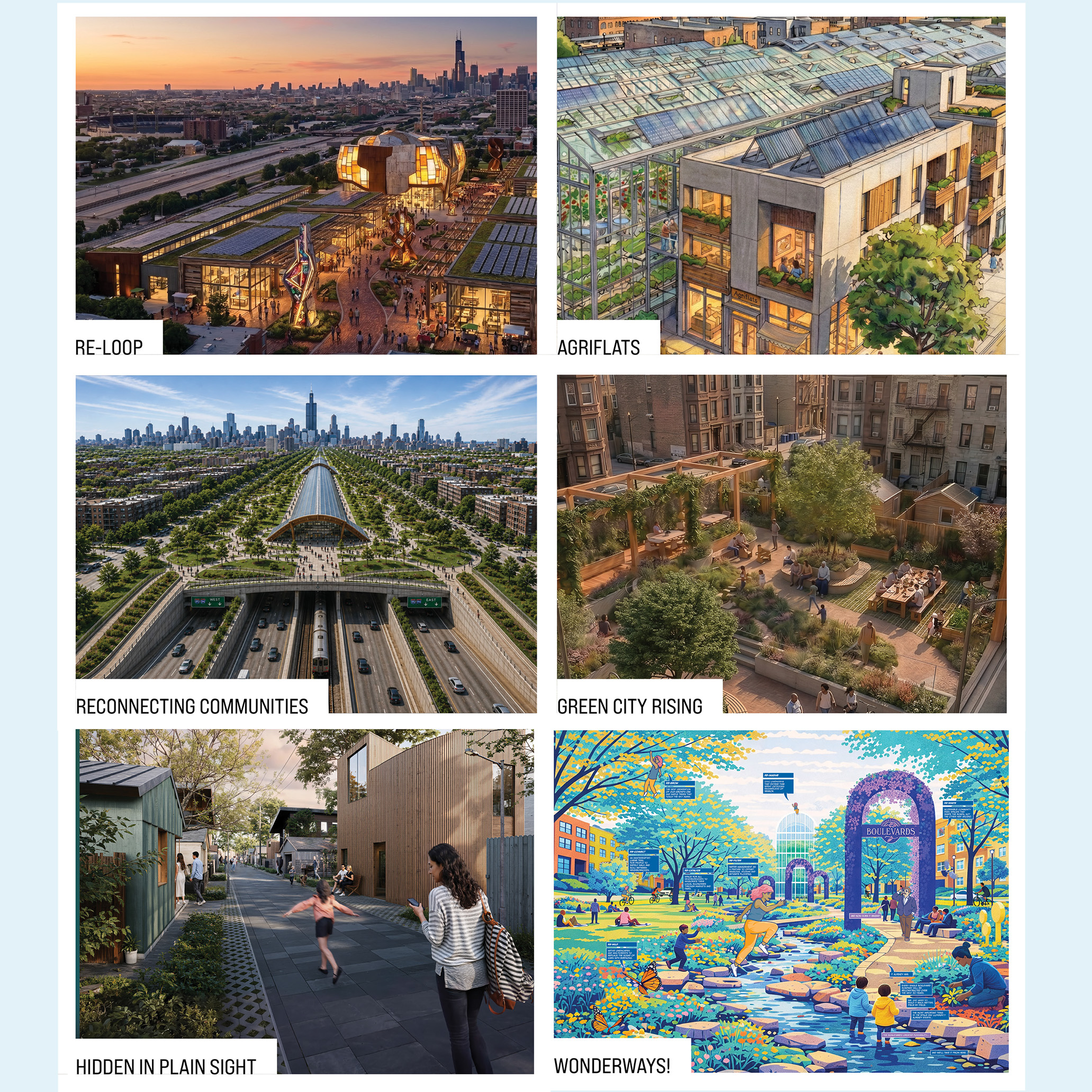 Imagining Chicago in 2050: Horizon Lines